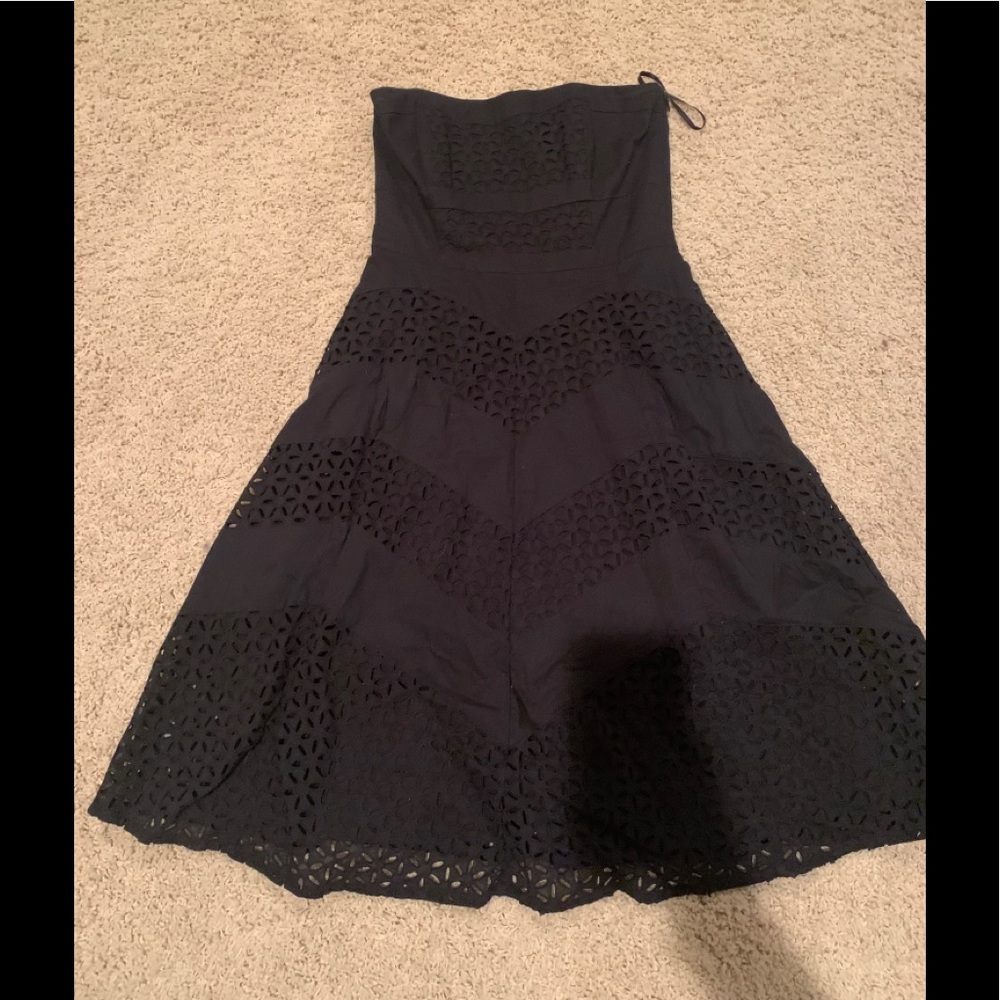 White House Black Market Strapless dress